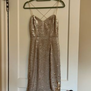 ASTR the Label — Gold Dress